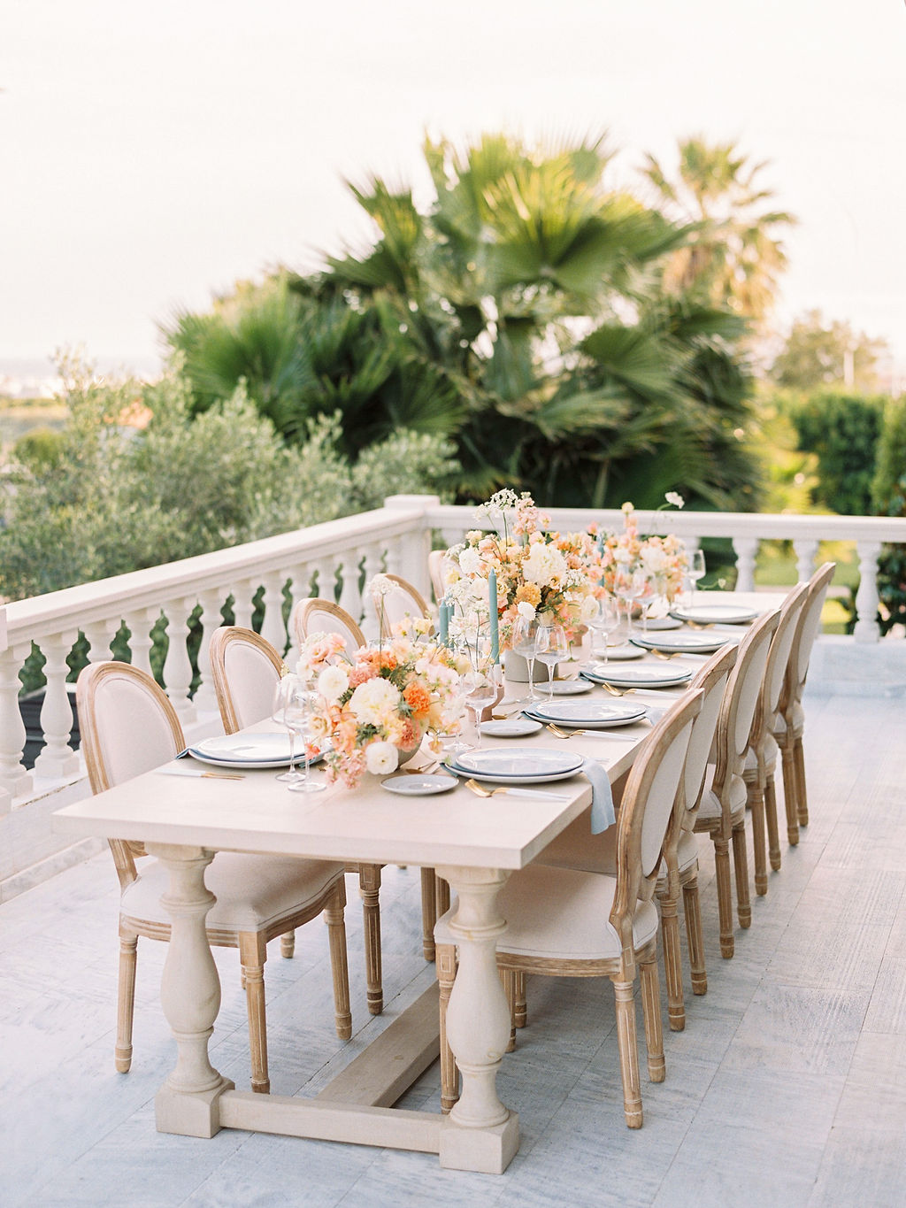 Wedding In Greece - Table Setting