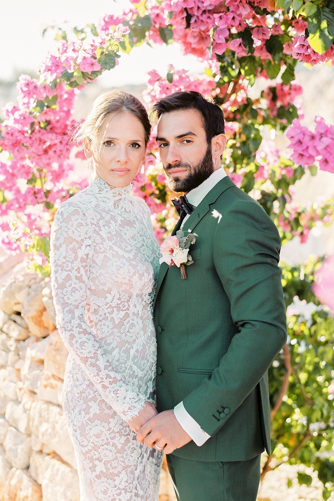 Wedding In Paros - Couple Portrait